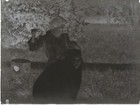 Vintage Original 9x12 Cm Photo Glass Plate Negative Mom Baby