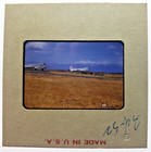 Kodachrome Red Border Slide    1952  Korean War Daegu Korea 187th Airborne C-47