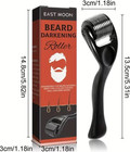 East Moon Beard Darkening Roller Men Facial Hair Growth Derma Tool