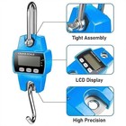 Digital Hanging Scale 300 Kg   660 Lbs Industrial Crane Scale Sf Shoply Blue