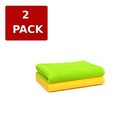 2 10 50pk Premium Microfiber Cleaning Cloths Bulk Towels For Car Home Kitchen