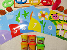 Play-doh Create Learn Shape  count Numbers   Colors Playset Playmats Flashcards