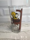 Sylvester   Tweety Bird Cartoon Glass Warner Bros   Pepsi Collector Series 1976