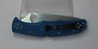 New Unused Numbered C10fpbl Spyderco Blue Endura 4 Model Folding Knife