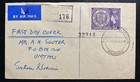 1953 Bulawayo Southern Rhodesia First Day Cover To Umtali Centenary Exhibition