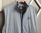 Nwt  Footjoy Men s L Hydroknit Golf Vest 25275 - Grey  logo 