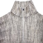 Icebreaker 260 Merino Wool Top Women Excellent 1 4 Zip Base Layer M Gray Print