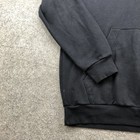 Adidas Hoodie Mens Xl Black Pullover Sweatshirt Kangaroo Pocket Athletic Logo