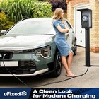 Ufixed Weatherproof Pedestal With Roof For Tesla Gen3 Ev Charging Stations