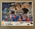 Lost In Space - Cast Signed  no Place To Hide -ron Gross Art Print Authenticated