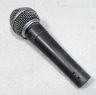Shure Sm 58 Microphone Dynamic Unidirectional Vintage 1980s Made Usa Untested