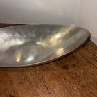 Vintage Lesch Pewter Teardrop Dish 