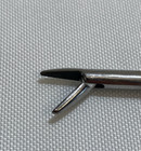 E705r Stainless Steel Self Righting Ratchet T c Jaw Laparoscopic Needle Holder