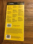 National Geographic Guide Road Map   Travel Guide Points Interest North Carolina