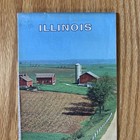 Texaco Map Illinois Chicago Aurora Joliet 1965 Gas Oil Advertising Street