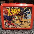 Vtg 90   s Marvel Comics X-men The Uncanny Plastic Lunchboxes W thermos By Aladdin