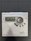 Sony Mz-n920 Net Md Minidisc Walkman Silver Tested Working - Good Condition
