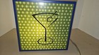 Vtg 2003 Todd Oldham Light Box Mcm-style Bar Lamp Beer Sign Rockabilly Led Light