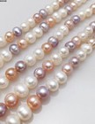 Beauty Natural Multicolor Akoya Freshwater Pearl Baroque Loose Beads 14 5 