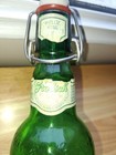 Vintage  Grolsch Beer Bottle  Swing Top green Glass