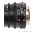 Leica Leitz Summicron-m 50mm F2 Lens For M Mount  6 Bit  exc  