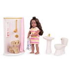 Our Generation Sweet Bathroom Accessory Set For 18  Dolls