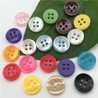 50 100 Assorted Color Round Sewing Buttons 4 Hole Spring Diy Craft Shirt Buttons