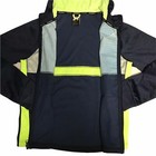 Russell Youth Boy s Lightweight Fleece Jacket Size 14-16  xl  Hooded Reflective