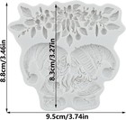 Christmas Gnome Silicone Mold Santa Polymer Clay Resin Candle Diy Craft Mold