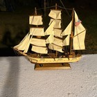 Vintage Detailed Wooden Model Sailing Ships Collection Price Is For Each 1