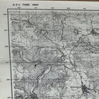 Antique 1918 Wwi Large Scale War Map Of Mayen  Prussia - Printed By Us Army Base