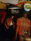 Vintage Michael Jackson Thriller Poster No Pin Holes Excellent Condition