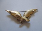 Signed Trifari Eagle Pin 