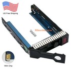 Lot Of 100 Hp 3 5  Lff Sas Sata G8 G9 Server Hard Drive Caddy Tray 651314-001