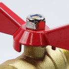 Brass Mini Tank Threaded Ball Valve 1 2  Npt Male To Female Ball Valve