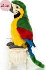 12 Inch Macaw Parrot Plush Toy Stuffed Animal Toy Plush Animal Doll  green 
