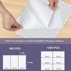 Adhesive Puzzle Saver Sheets  8pcs Puzzles Glue Peel And Stick      Ebay