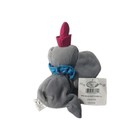Nwt Disney Vintage  dumbo  Bean Bag Plush With Feather