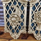 Set Of Three Vintage Dart Industries Gold Tone Wall Mcm Hanging Plaques Decor