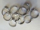 Ideal Tridon Size 016 Stainless Steel 18-38mm Hose Clamp 5 16 Band - 10 Pcs