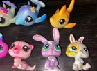 Littlest Pet Shop Authentic Lot Of 8 Pets