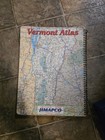 Vermont Road Atlas Map Jimapco 3rd Edition 2006 Entire State Large Book Retro