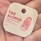 Vintage To And Fro Lenticulars Tag Alongs Dino Marks Cracker Jack Prize Lot