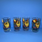 He-man At Arms Battle Cat Skeletor Orko Masters Of The Universe 1986 4 Glass Lot