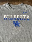 Nike Kentucky Wildcats T-shirt Mens 2xl Gray Dri-fit Short Sleeve Tee Ncaa Sec