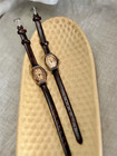 Bronze Tone French Vintage Style Unique Dainty Women   s Wrist Watch