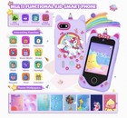 New Seal Kids Smart Phone For Girls Gifts - Toddler Birthday Gift For Age 3 -8