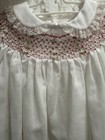 Vintage Polly Flinders Smocked Baby Doll Dress  Size 18 Mo