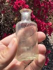 Vintage Antique Owl Drug Co  3 1 8  Embossed Medicine Poison Bottle