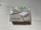 Canon Selphy Qx20 Wireless Compact Photo Printer - Dark Gray  open Box  G5